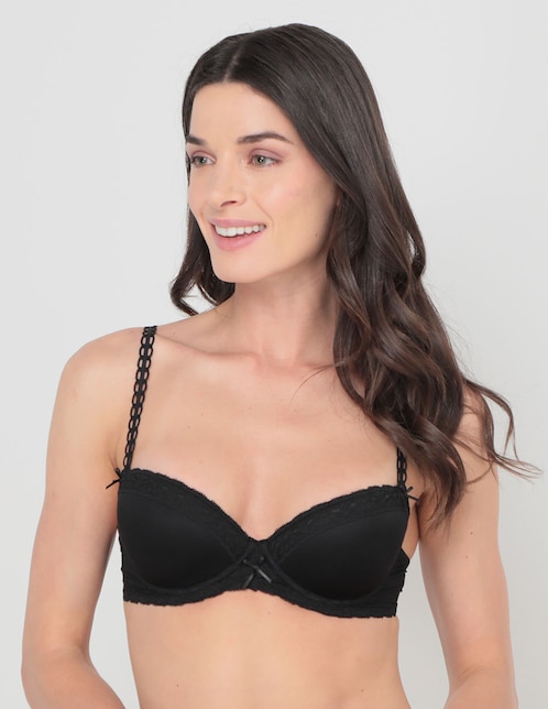 BRASSIERE 1747 ODISEA, 34-B, NEGRO