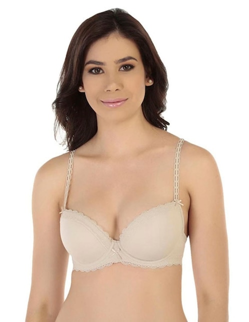 Brassiere demi con copa para mujer 1