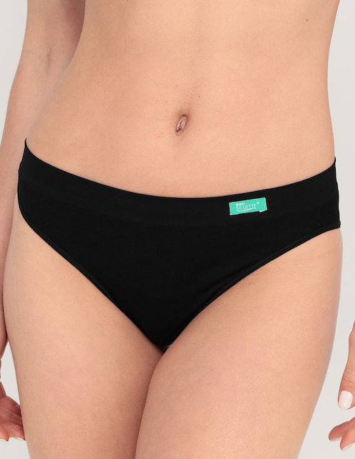 BIKINI CANON, CH, NEGRO LISO CLÁSICO 44