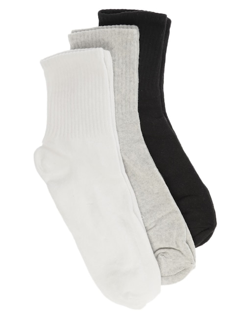 Set de calceta para mujer 3 pares 1