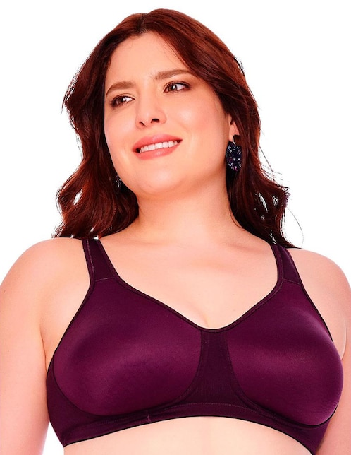 Brassiere peto medio con copa para mujer 1
