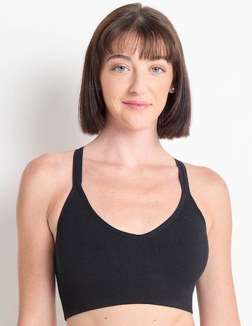 Brassiere deportivo copa preformada para mujer 1
