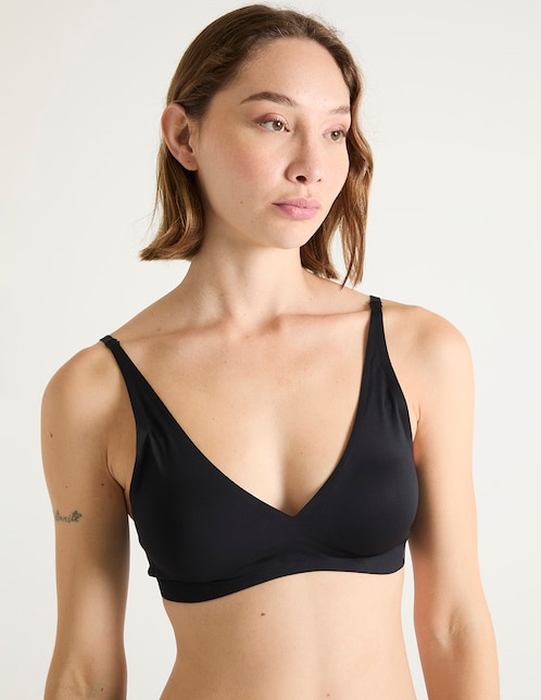Brassiere peto medio con copa para mujer 1