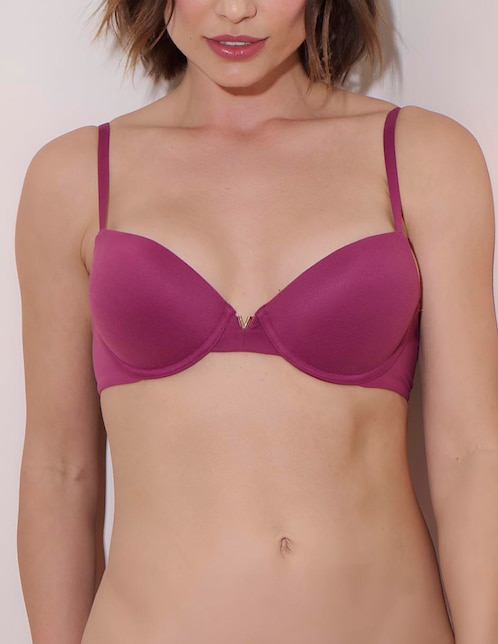 Brassiere demi con copa para mujer 1