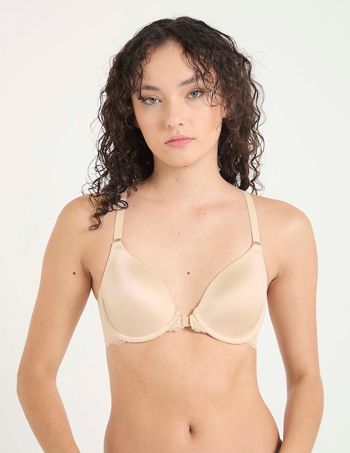 Brassiere demi copa preformada para mujer 1