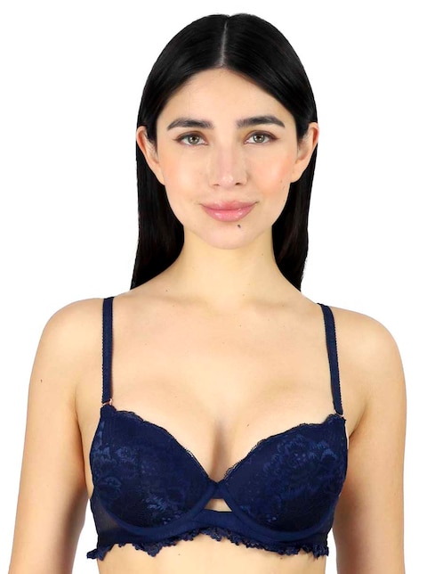 Brassiere escote profundo copa preformada para mujer 1