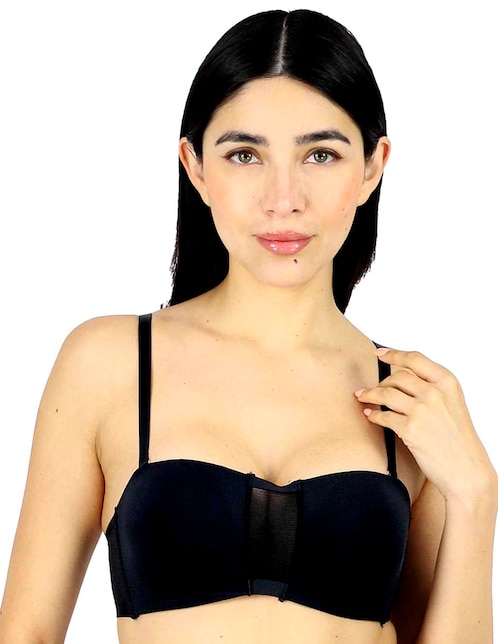Brassiere strapless copa preformada para mujer 1