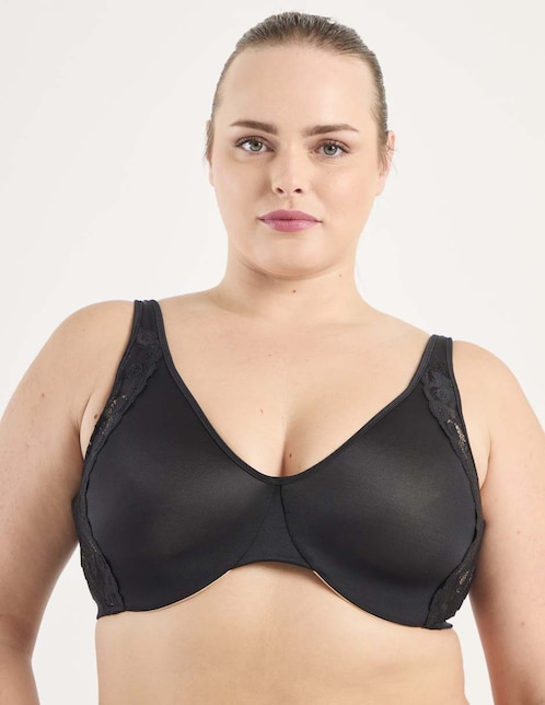 Brassiere demi Playtex con copa minimizer para mujer