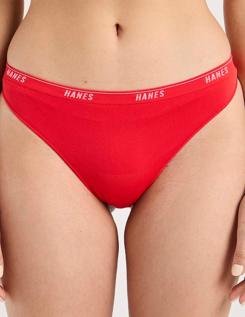 TANGA HANES, G, ROJO 46SW