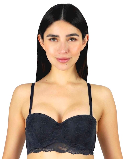 Brassiere strapless copa preformada para mujer 1