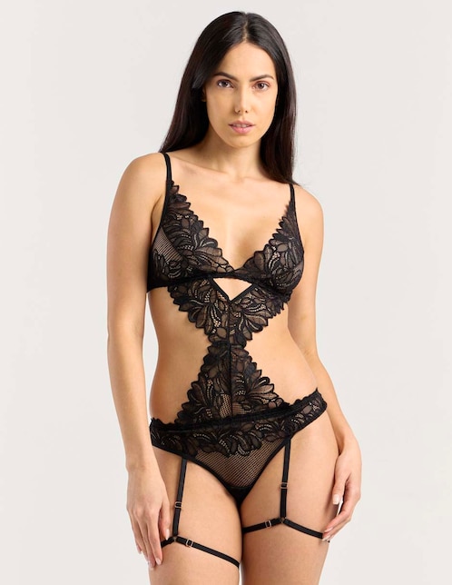 Body Zelina con escote V para mujer