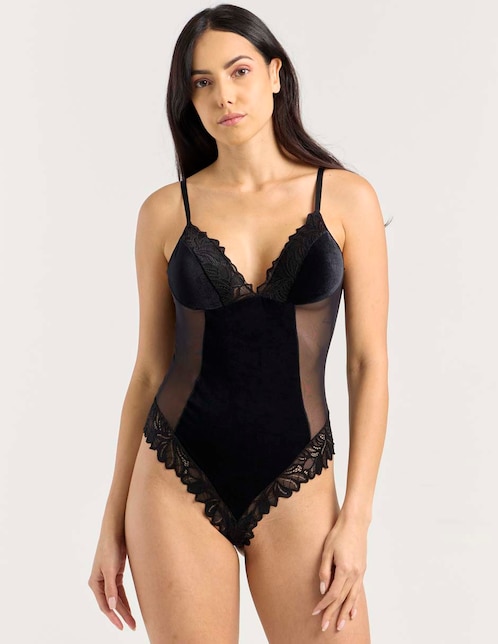 Body Zelina escote V para mujer