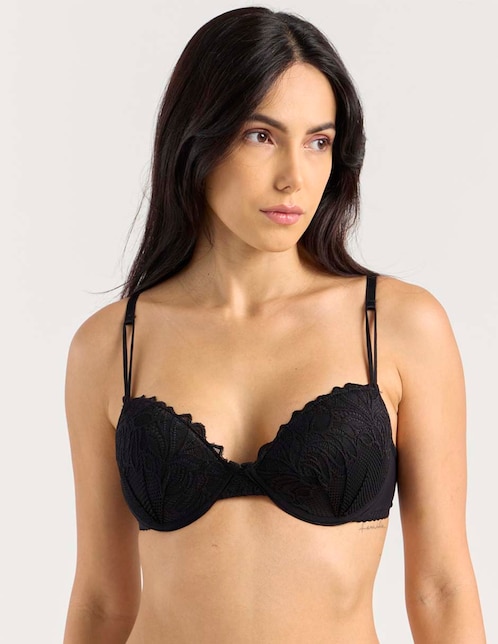 Brassiere demi Zelina con copa para mujer