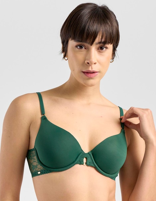 Brassiere demi Vassarette copa preformada para mujer