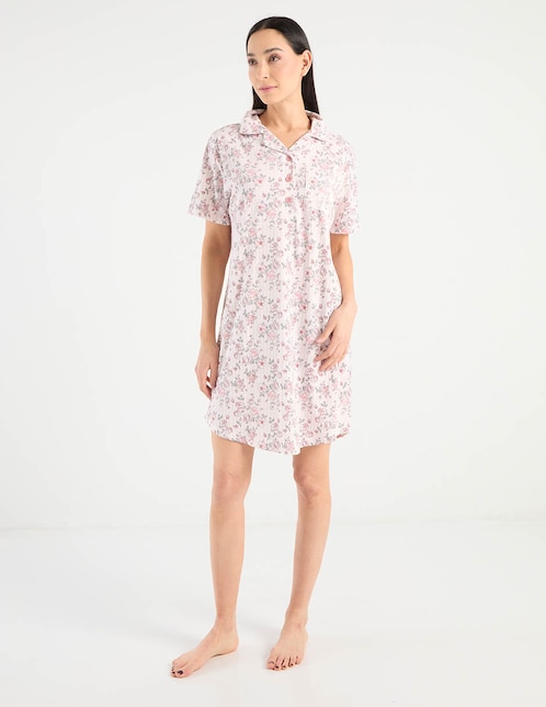 Camisón Weekend estampado floral de algodón