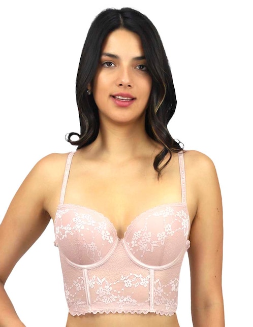 Brassiere peto medio copa preformada para mujer 1
