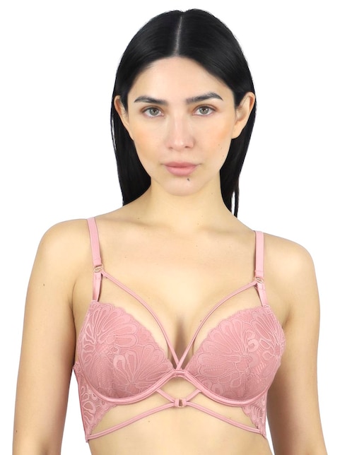 Brassiere escote profundo Lady Carnaval copa preformada para mujer