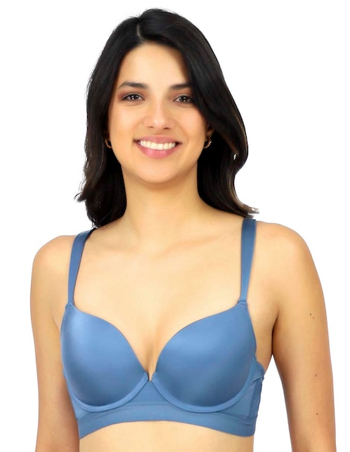 Brassiere escote profundo copa preformada para mujer 1