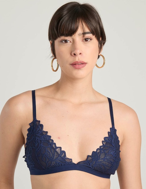 BRASSIERE 2427 ZELINA, G, AZUL MARINO