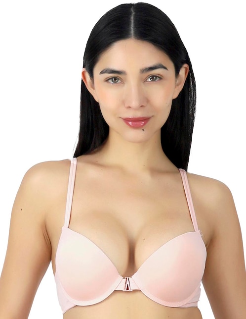 Brassiere escote profundo con copa preformada para mujer 1