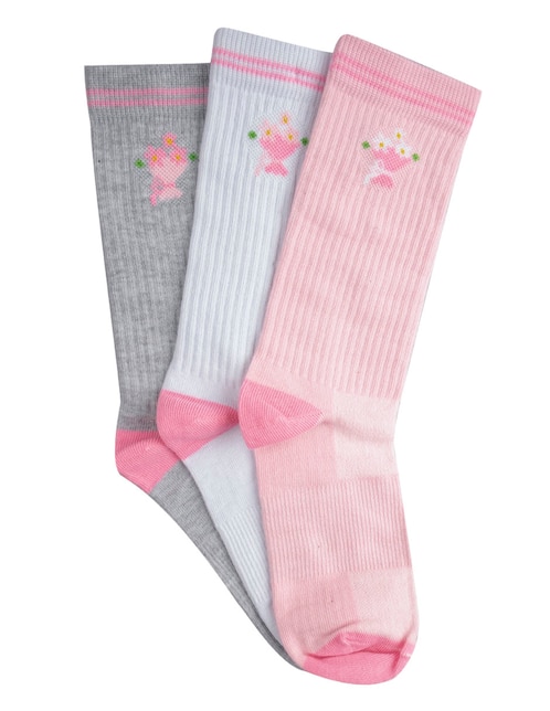 Set de calceta para mujer 3 pares 1