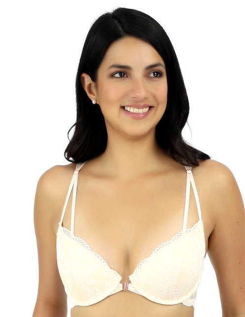 Brassiere escote profundo copa preformada para mujer 1