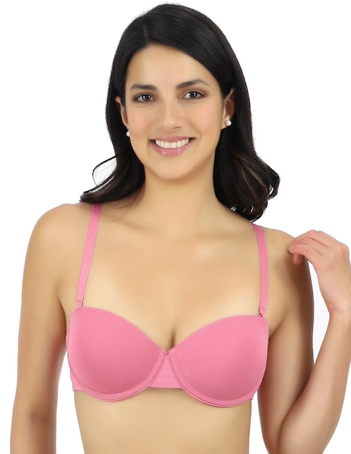 Brassiere strapless copa balconette para mujer 1