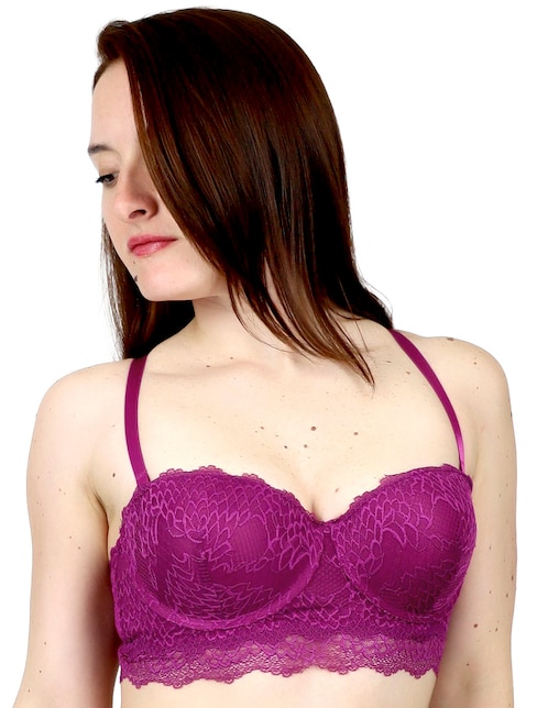 Brassiere strapless copa performada para mujer 1