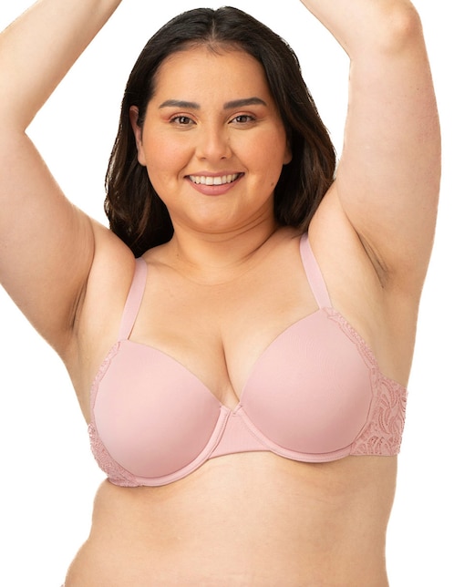 Brassiere demi con copa para mujer 1