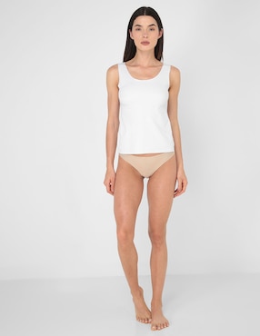 Top Berlei Cuello Redondo Tirante Ancho
