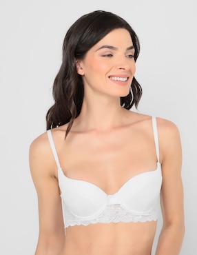 Brassiere Demi Odisea Con Encaje