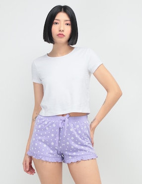 Short pijama Non Stop estampado para mujer