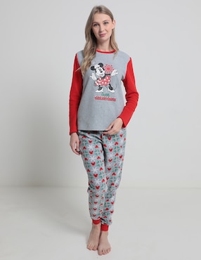 Conjunto Pijama Disney Dtr Minnie Mouse Para Mujer