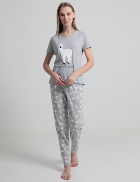 Conjunto Pijama Non Stop Para Mujer