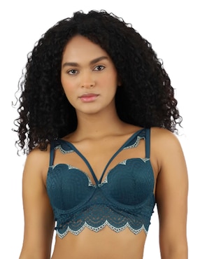 Brassiere Demi Lady Carnival Con Copa Para Mujer