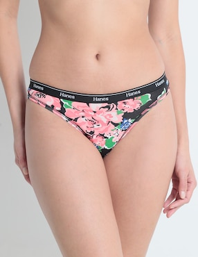 Set Tanga Hanes De Algodón Para Mujer