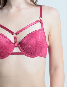 Brassiere demi Vicky Form con copa para mujer