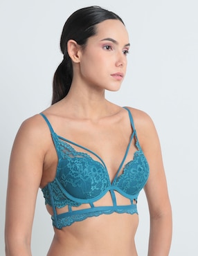 Brassiere peto medio Vicky Form copa balconette para mujer