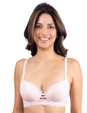 Brassiere Peto Medio Lady Carnival Copa Push Up Para Mujer