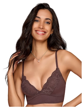 Brassiere Demi Ilusion Copa Preformada Para Mujer