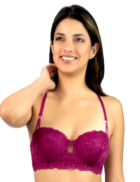 Brassiere Balconette Lady Carnival Copa Preformada Para Mujer