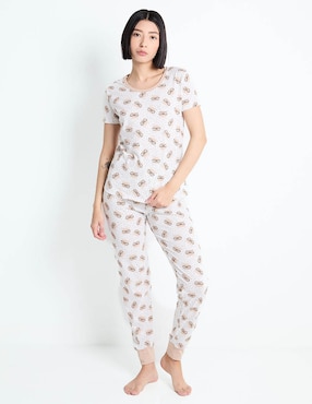 Conjunto Pijama Non Stop Para Mujer