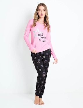 Conjunto Pijama Non Stop Para Mujer