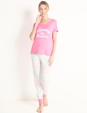 Conjunto Pijama Non Stop Para Mujer