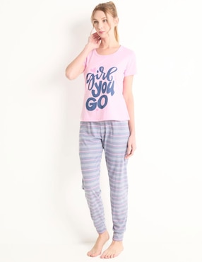 Conjunto Pijama Non Stop Para Mujer