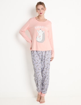 Conjunto Pijama Non Stop Para Mujer