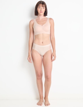 Brassiere peto medio Marel copa removible para mujer
