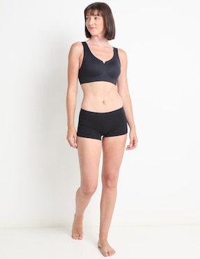 Brassiere peto medio Marel copa removible para mujer
