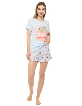 Conjunto Pijama Pusheen Para Mujer