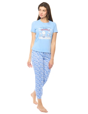 Conjunto Pijama Peanuts Para Mujer